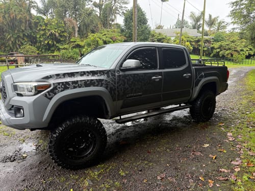 Customer photo review of MEK Removable Trail Armor: Tacoma