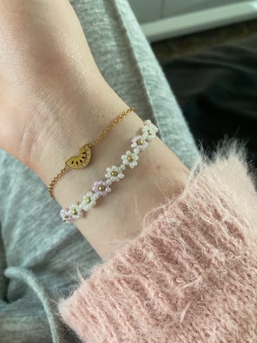 Customer photo review of Watermelon Bracelet Gold