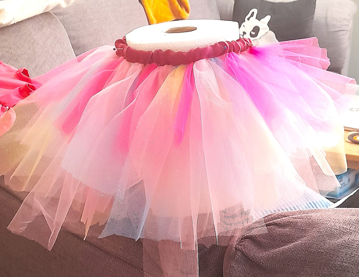 Customer photo review of Plain Dress Net Fabric