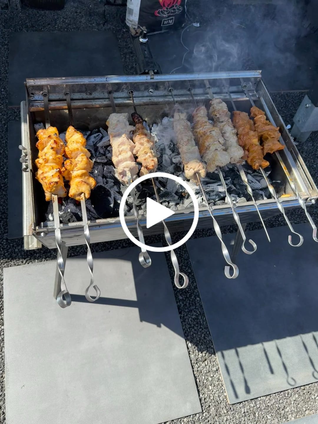 Customer video review of Schweine-Schaschlik BBQ – süß-rauchige Marinade mit Honig | mySchaschlik