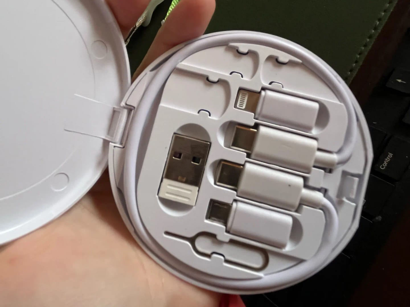 Customer photo review of TechMate (5 in 1 Charger, SIM Tool & Holder)
