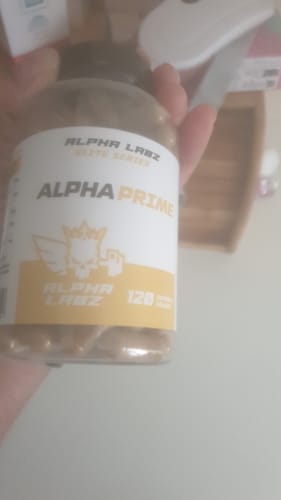 Customer photo review of Alpha Labz - Alpha Prime