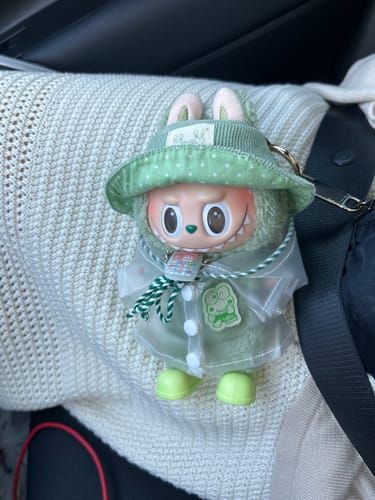 Customer photo review of Labubu Rainy Day Outfit