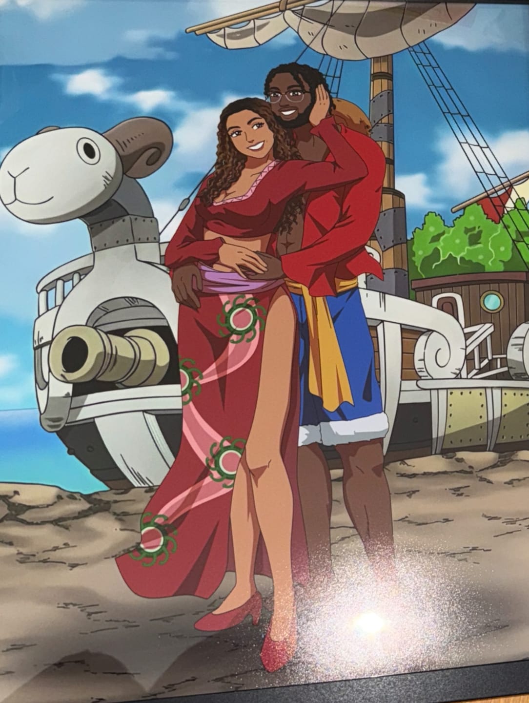 Customer photo review of One Piece Portrait