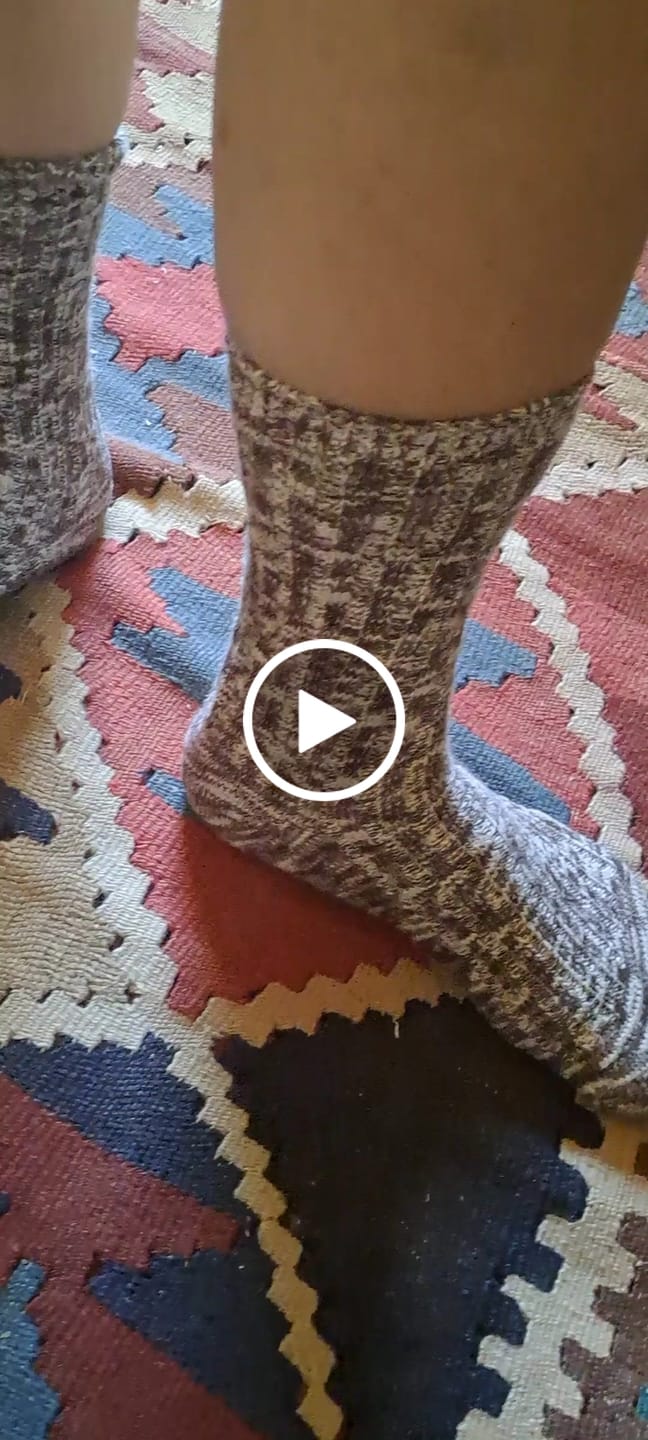 Customer video review of Calcetín Classic Unisex Café