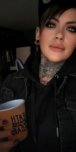 Customer photo review of Sword and Chain Choker