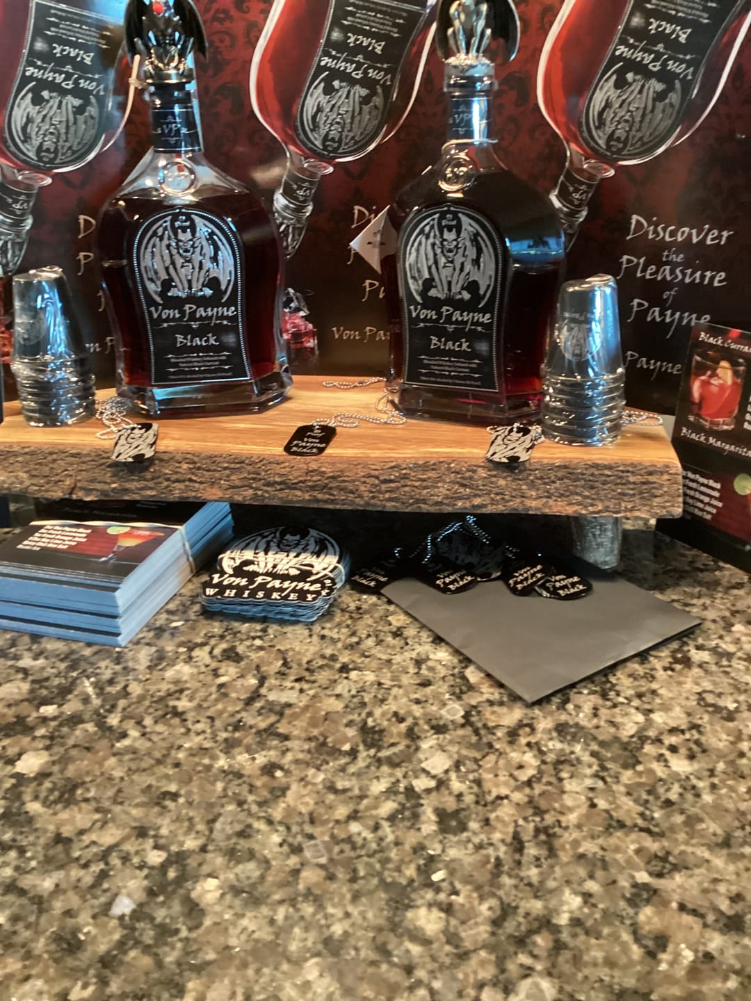 Customer photo review of Von Payne Black Blended Whiskey (2) Bottle Bundle