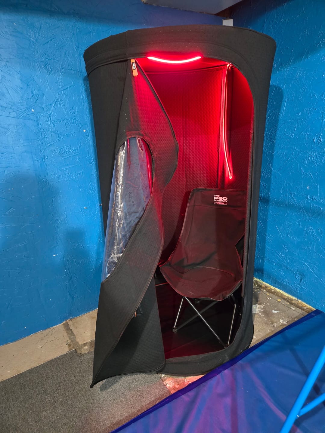 Customer photo review of The Sauna Pod