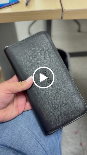 Customer video review of Cartera Sonora • Negro Flotter