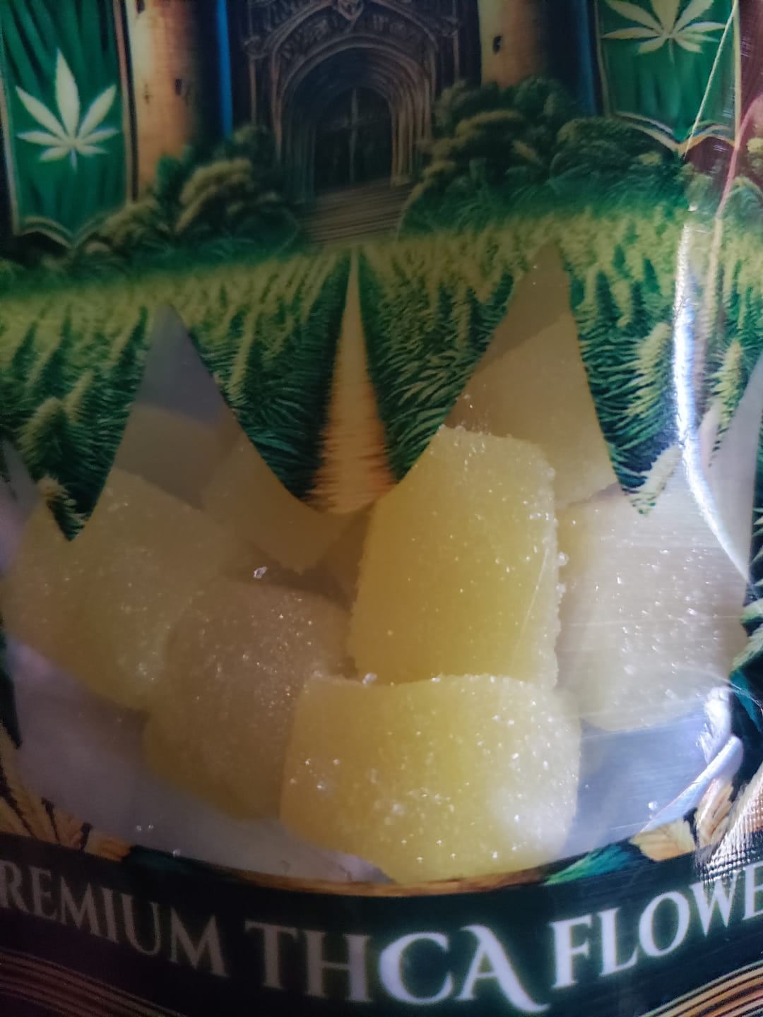 Customer photo review of THCA Gummies