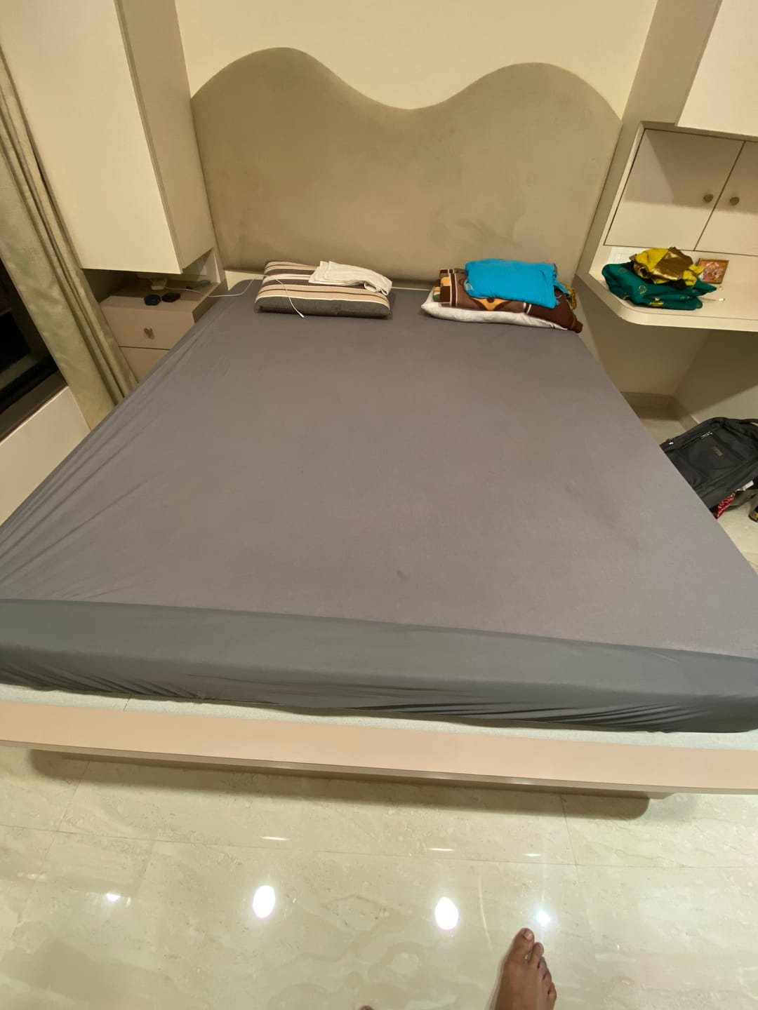 Customer photo review of Ergonomic Mattress Plush (Latex)