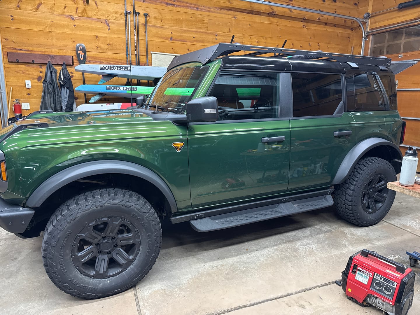Customer photo review of Modular Roof Rack For The Ford Bronco 4-Door