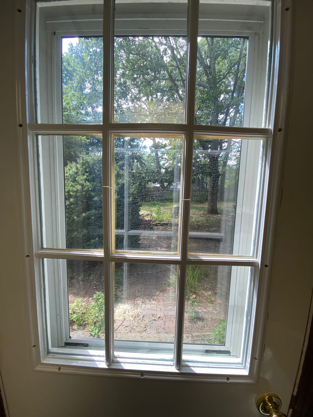 Customer photo review of Clear 9 Lite Glass and Frame Kit (Half Lite)
