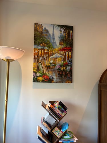 Customer photo review of EIFFEL FLEURS CANVAS
