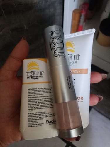 Customer photo review of Protector Solar Fotosun Kit Skin Care