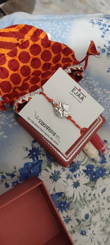 Customer photo review of Buransh Rakhi