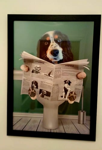 Customer photo review of Important meeting - Personalised Poster