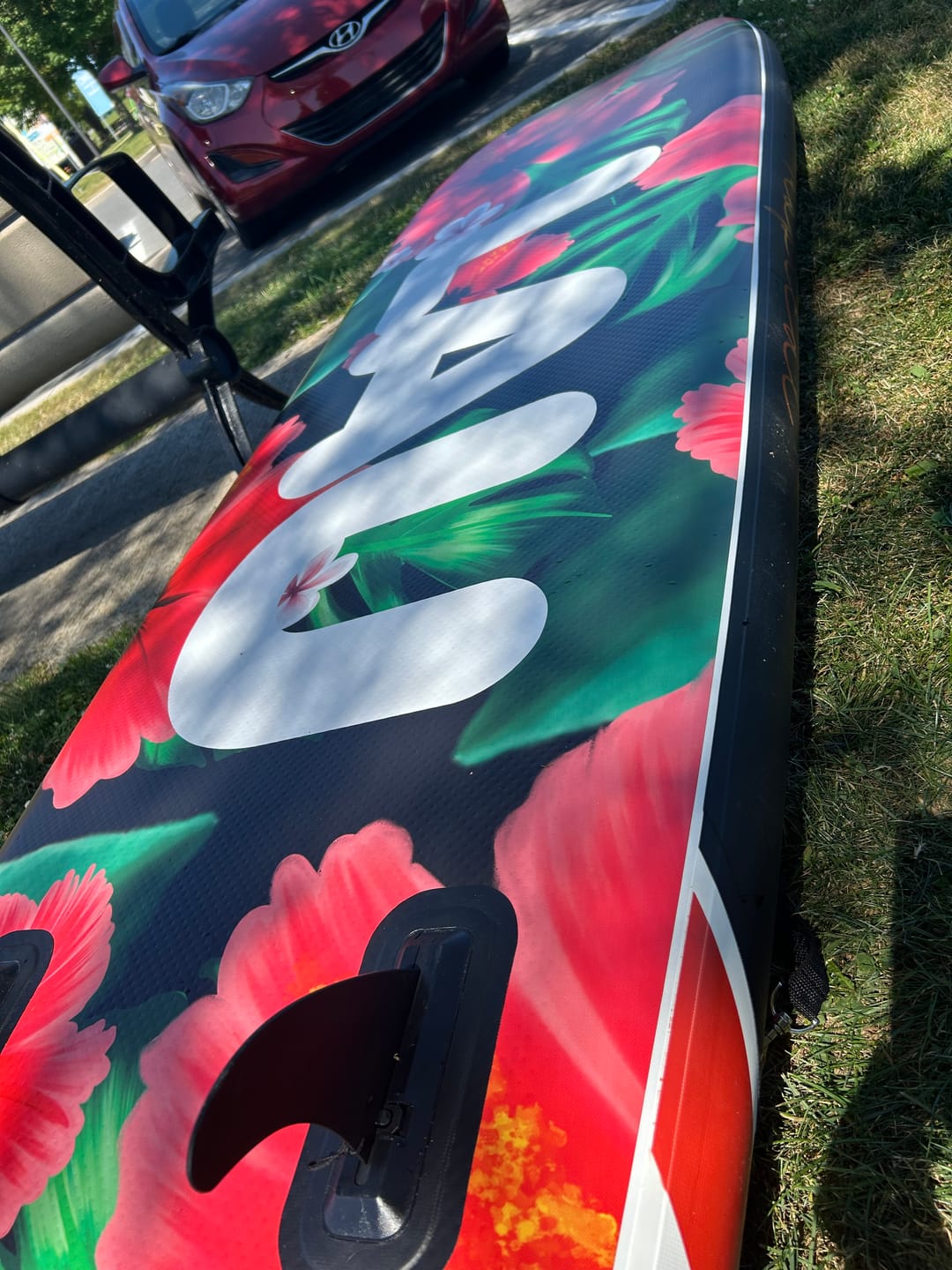 Customer photo review of Tropical- 10'6 All-around- Paddle board gonflable