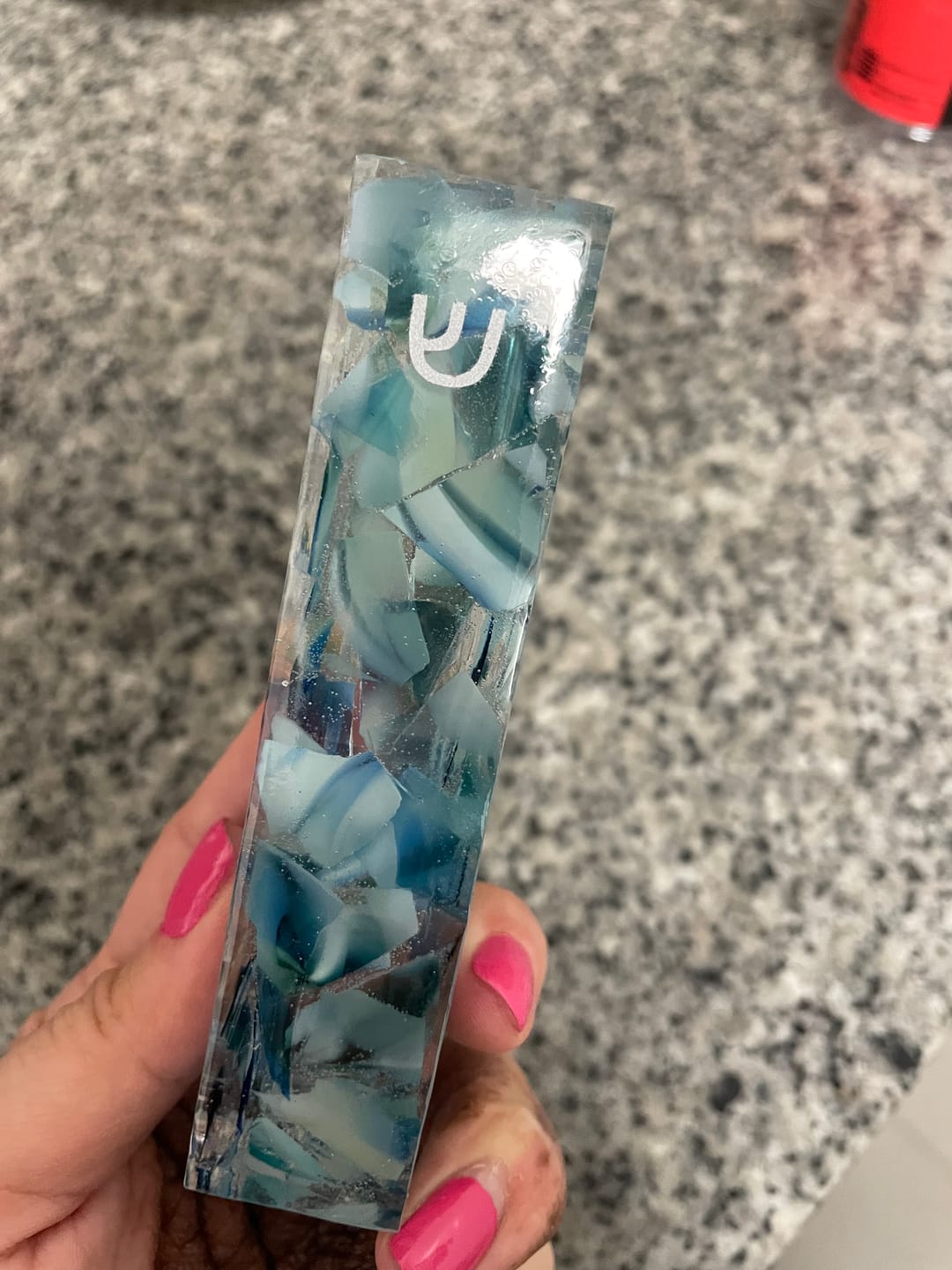 Customer photo review of Build Your Own Mezuzah