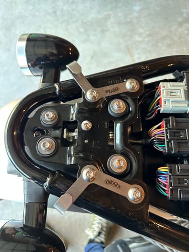 Customer photo review of Brogue Triumph Modern Classic Helmet Hook (lock) - 2016+ Triumph Speed Twin, Thruxton R/RS, Bonneville T100 & T120, Street Twin / Cup