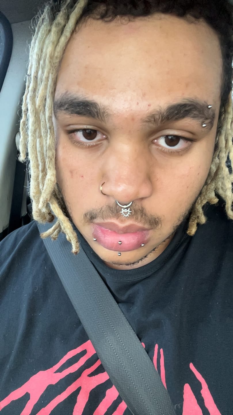 Customer photo review of SPIKED HEART SEPTUM