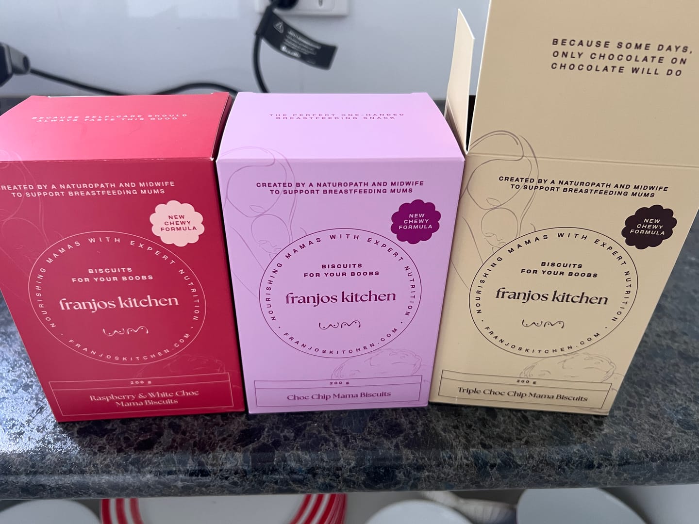 Customer photo review of Choc Chip, Raspberry and White Choc and Triple Choc Chip Bundle Pack