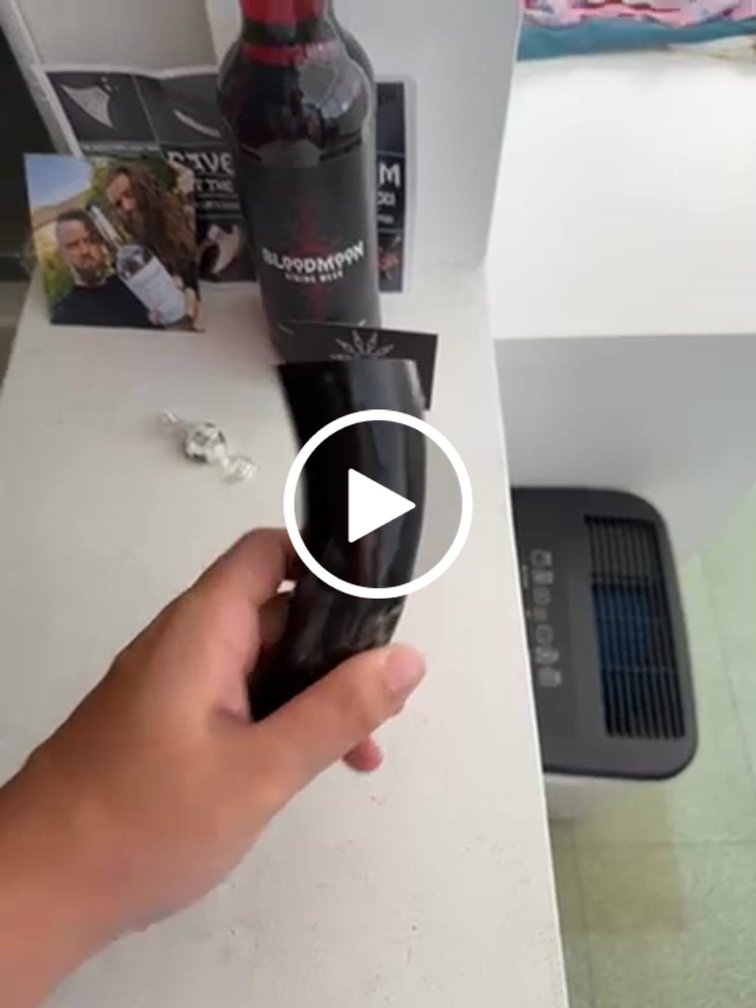 Customer video review of BloodMoon - Viking Mead and FREE HORN