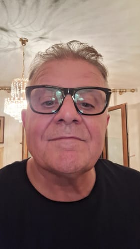 Customer photo review of Zenottic Eyeglasses Lee
