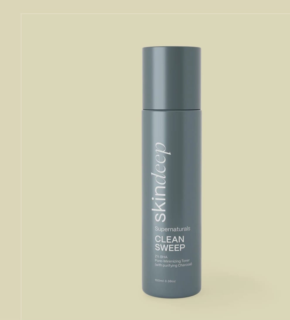 Customer photo review of CLEAN SWEEP - 2% BHA Pore-Minimizing Toner (w/ purifying Charcoal)