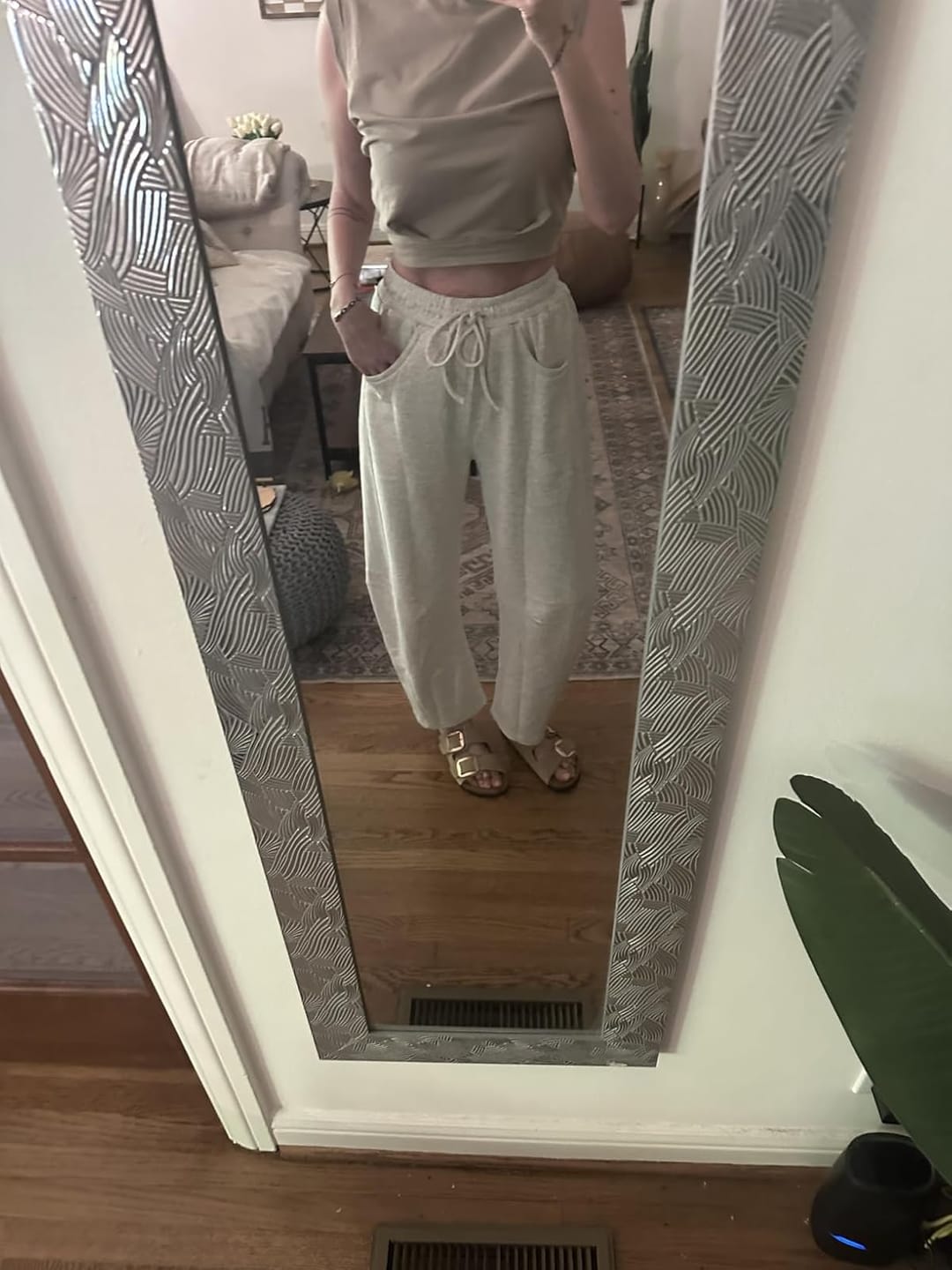Customer photo review of softari™ Barrel Leg Sweatpants