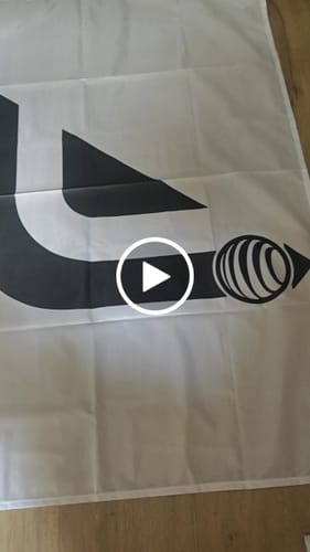 Customer video review of Fahne inkl. Druck