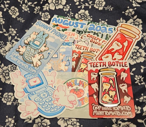 Customer photo review of Milky's Creative Pin Club