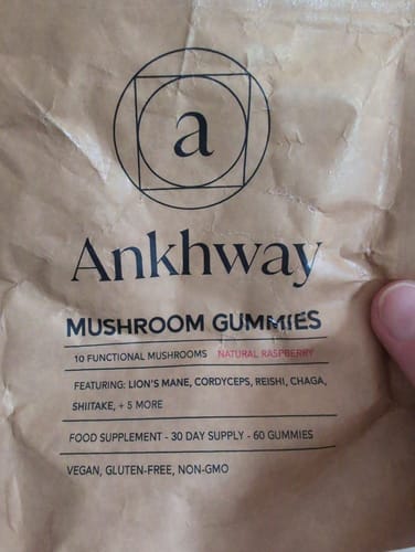 Customer photo review of 2-Month Mushroom Gummies