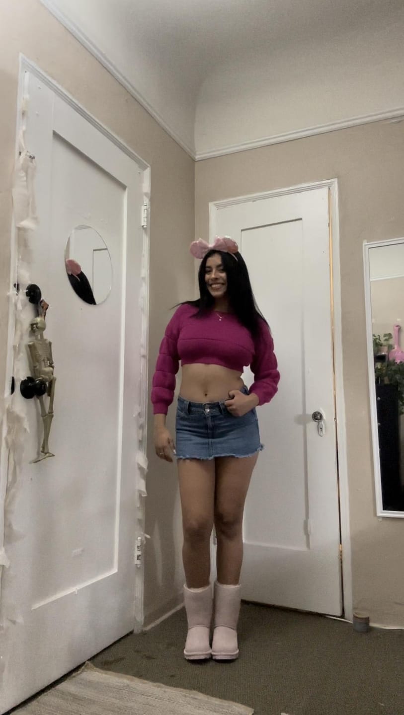 Customer photo review of ELLE SHORT BLACK