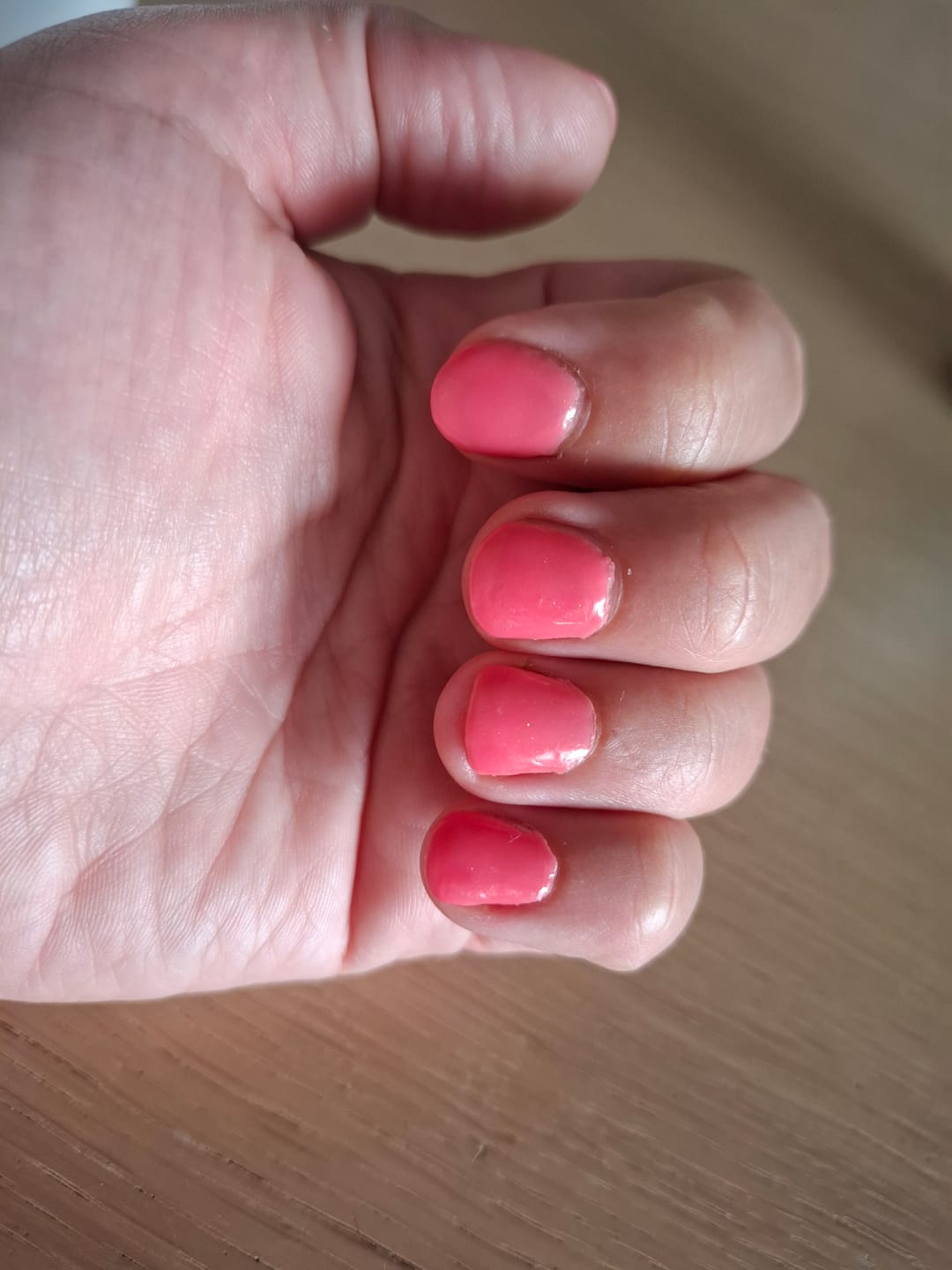 Customer photo review of Sunset Lover Dipping Powder