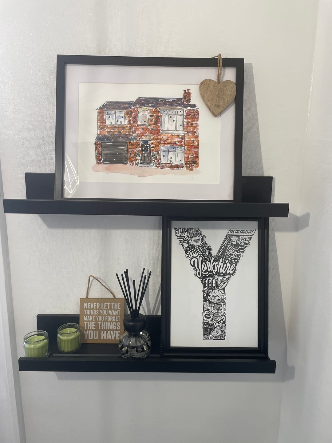 Customer photo review of Y for Yorkshire - Print