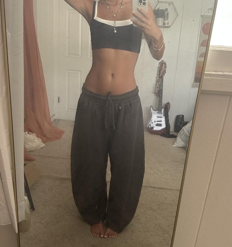 Customer photo review of softari™ Barrel Leg Sweatpants