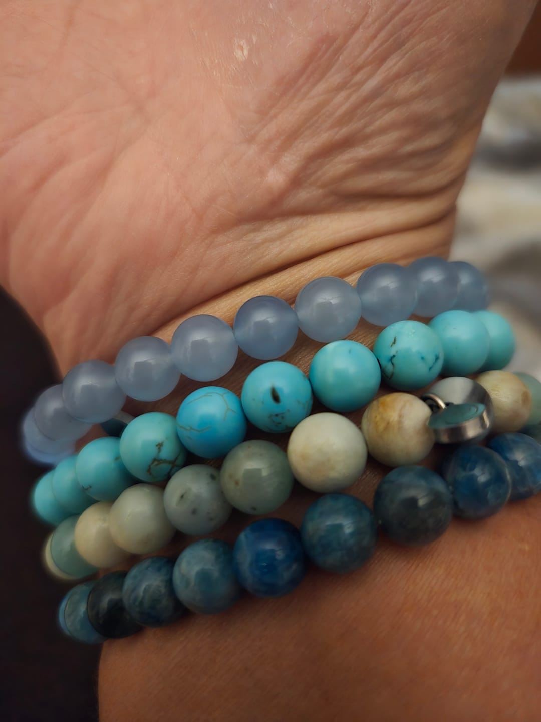 Customer photo review of Turquoise Bracelet