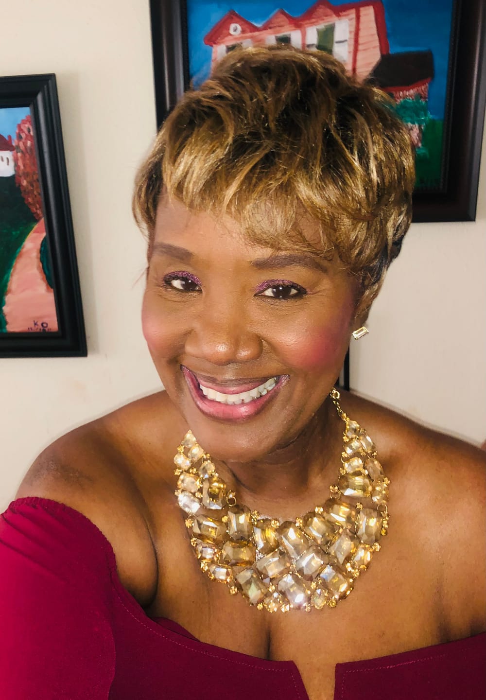 Customer photo review of Vanessa Fashion Full Wig - WEE