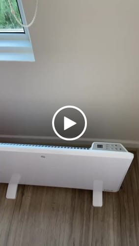 Customer video review of Estufa Calefactor Eléctrico Kaltemp Wally One O 1200 Wifi | 15m2