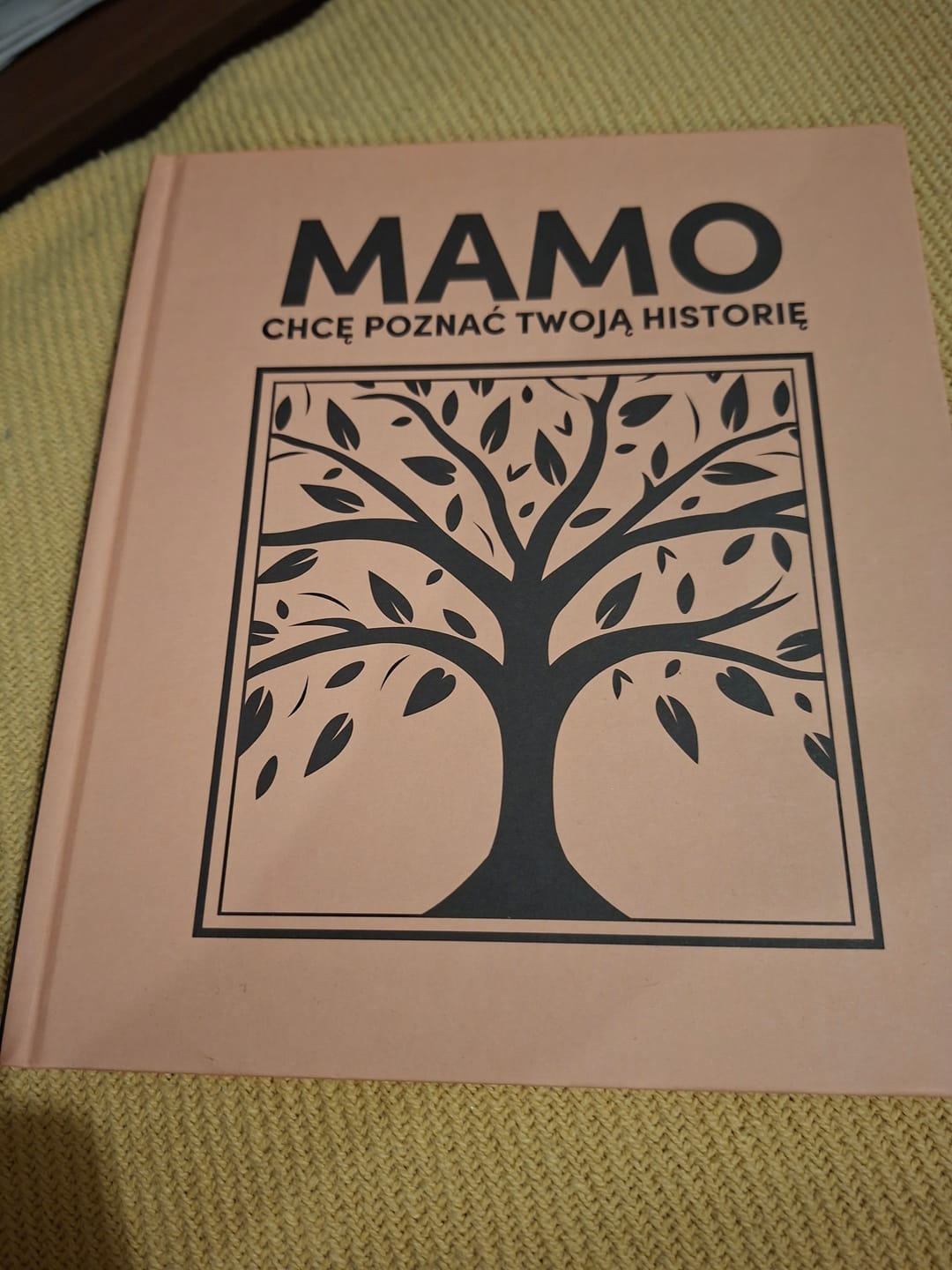 Customer photo review of MAMO chcę poznać Twoją historię - Książka na Pokolenia