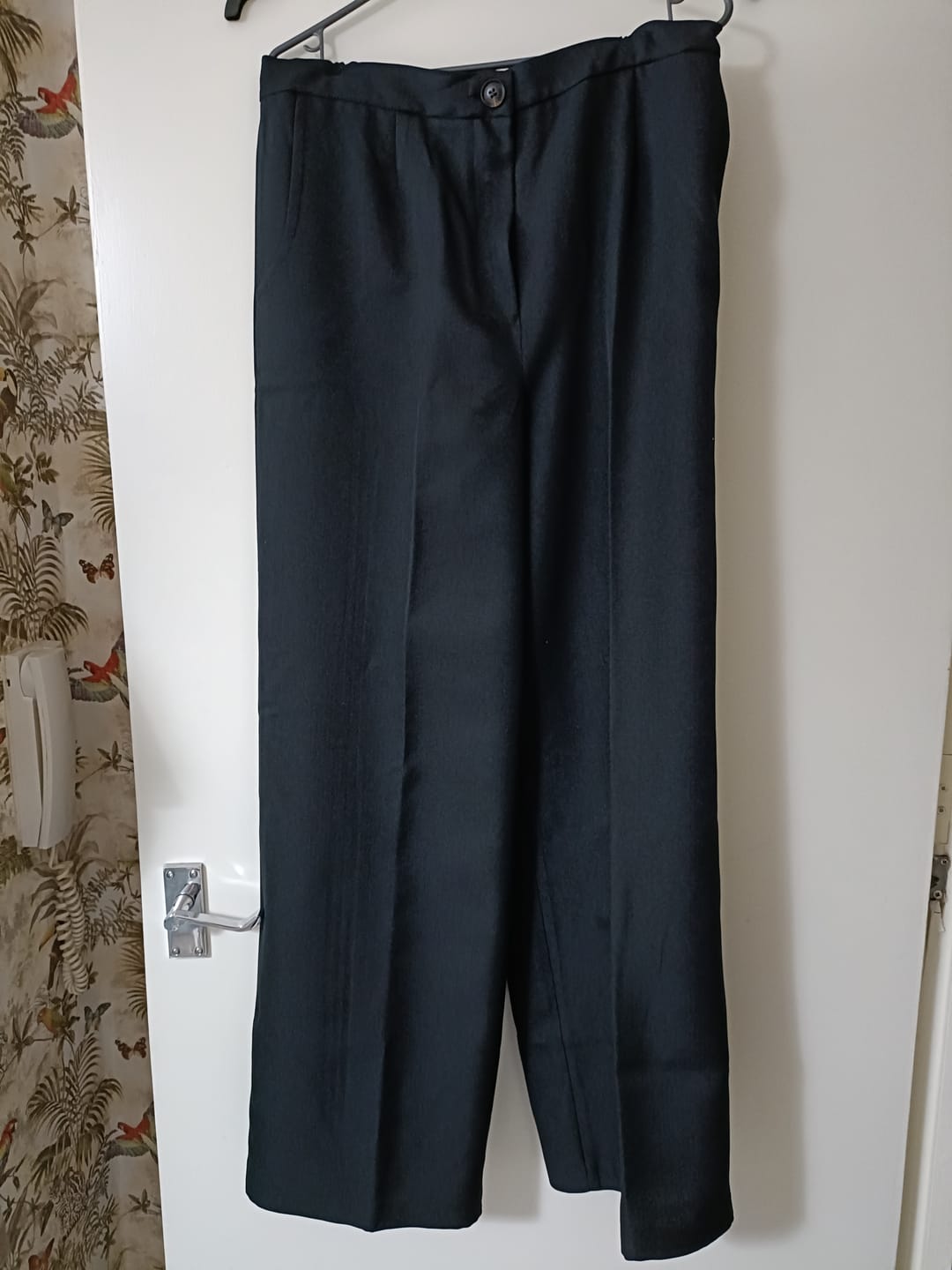 Customer photo review of Muted Herringbone Suiting Fabric