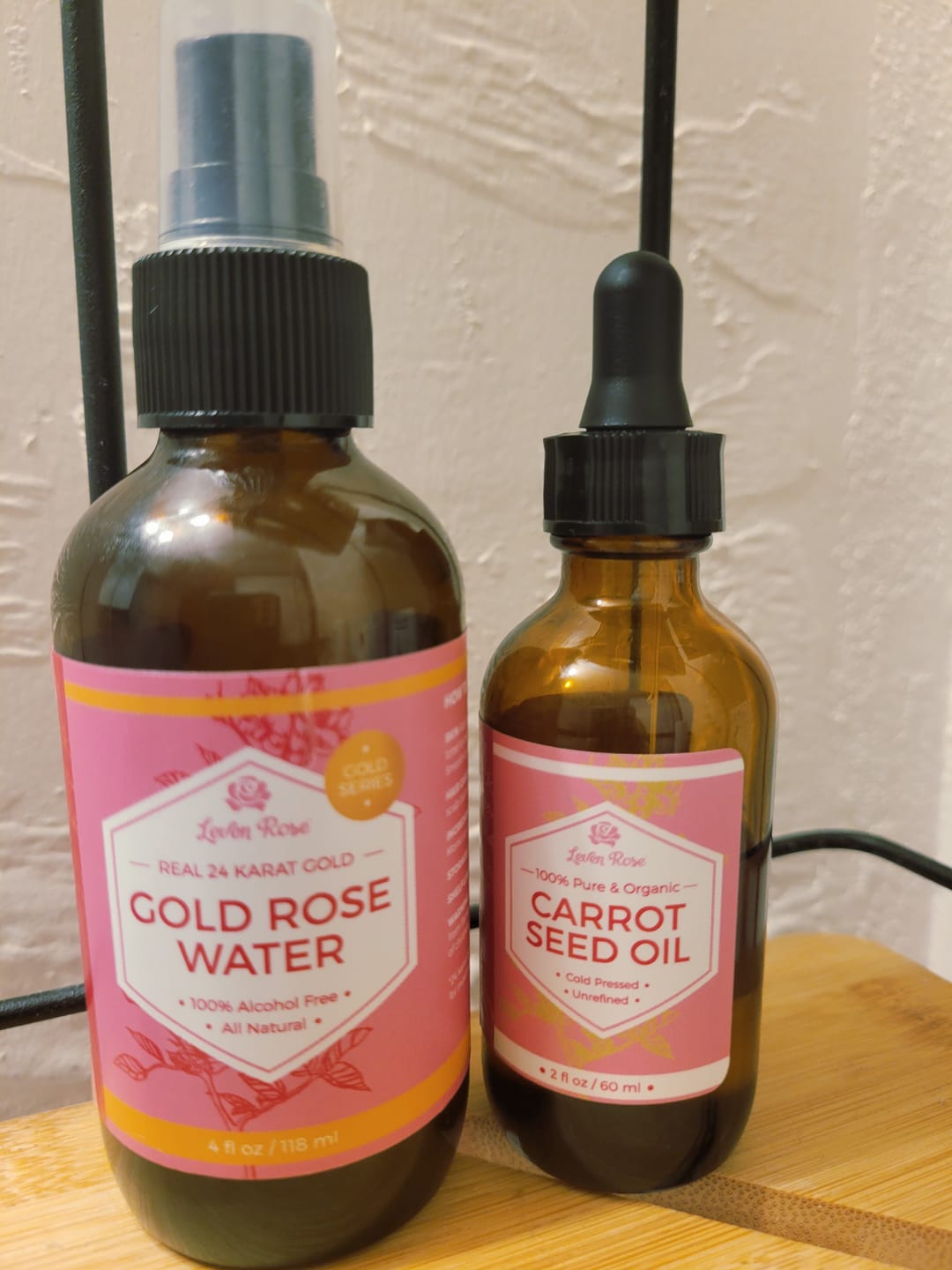 Customer photo review of Carrot Seed Oil - 2 oz
