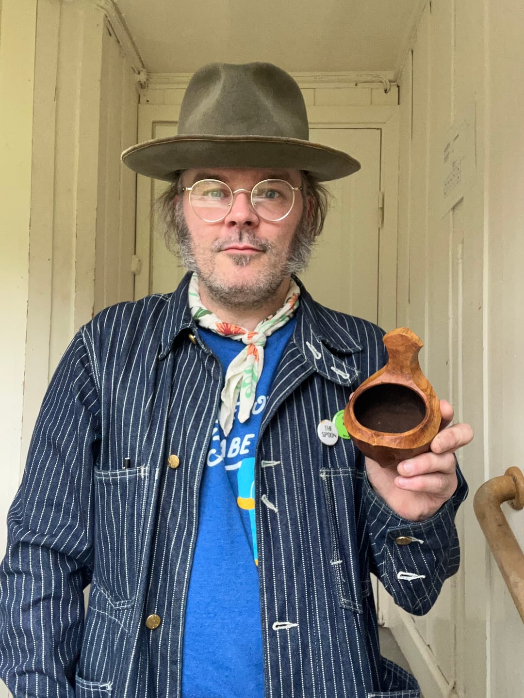 Customer photo review of 1930s Wabash Railway Work Coat