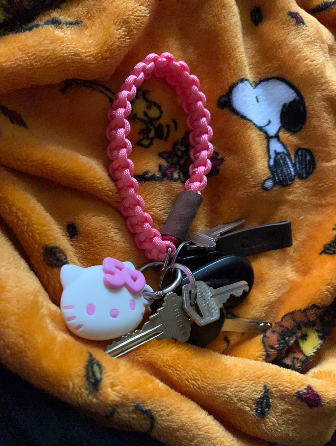 Customer photo review of Paracord Keyfob Wristlet