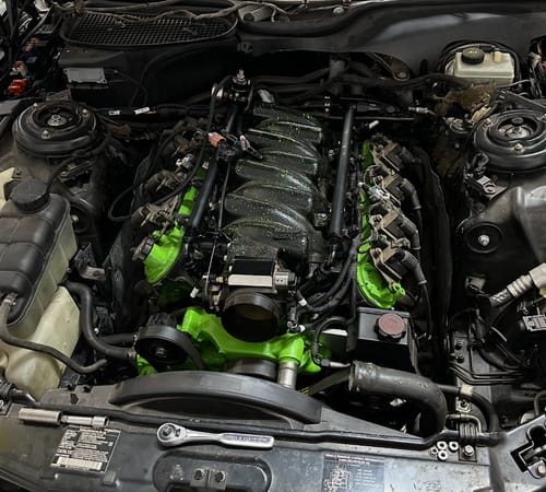 Customer photo review of Motion Raceworks 48" LS Throttle Cable w/ Pedal Clevis Attachment 18-151