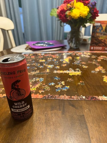 Customer photo review of THC Seltzer Giveaway - Wild Cherry