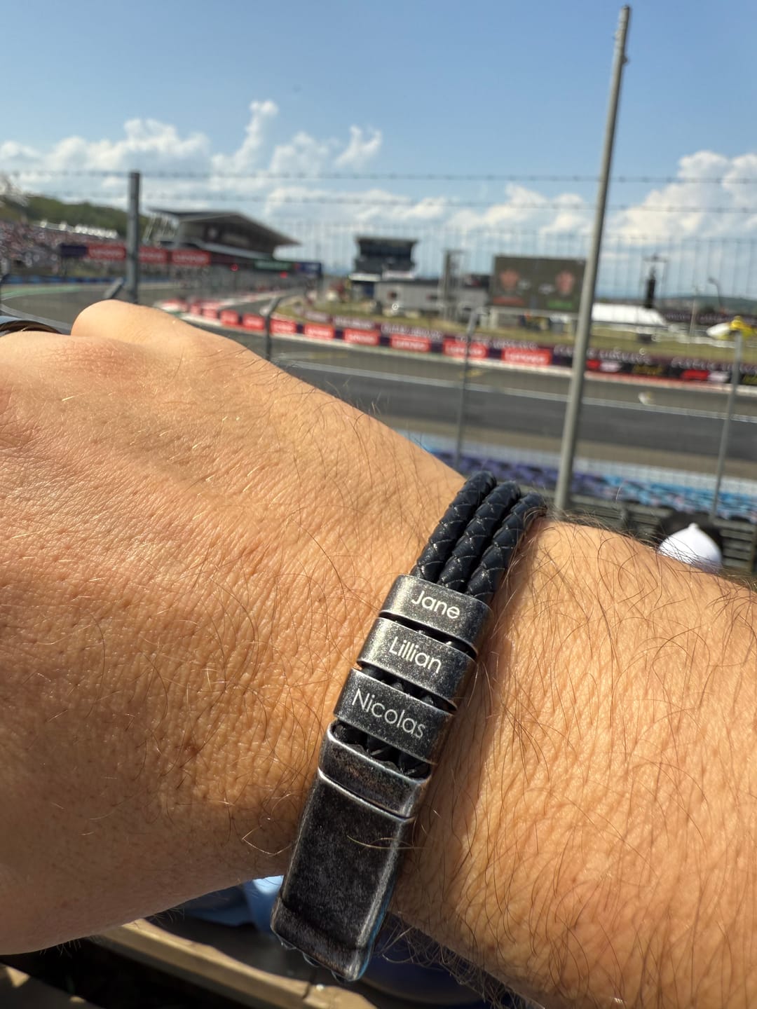 Customer photo review of Bracelet: Titan