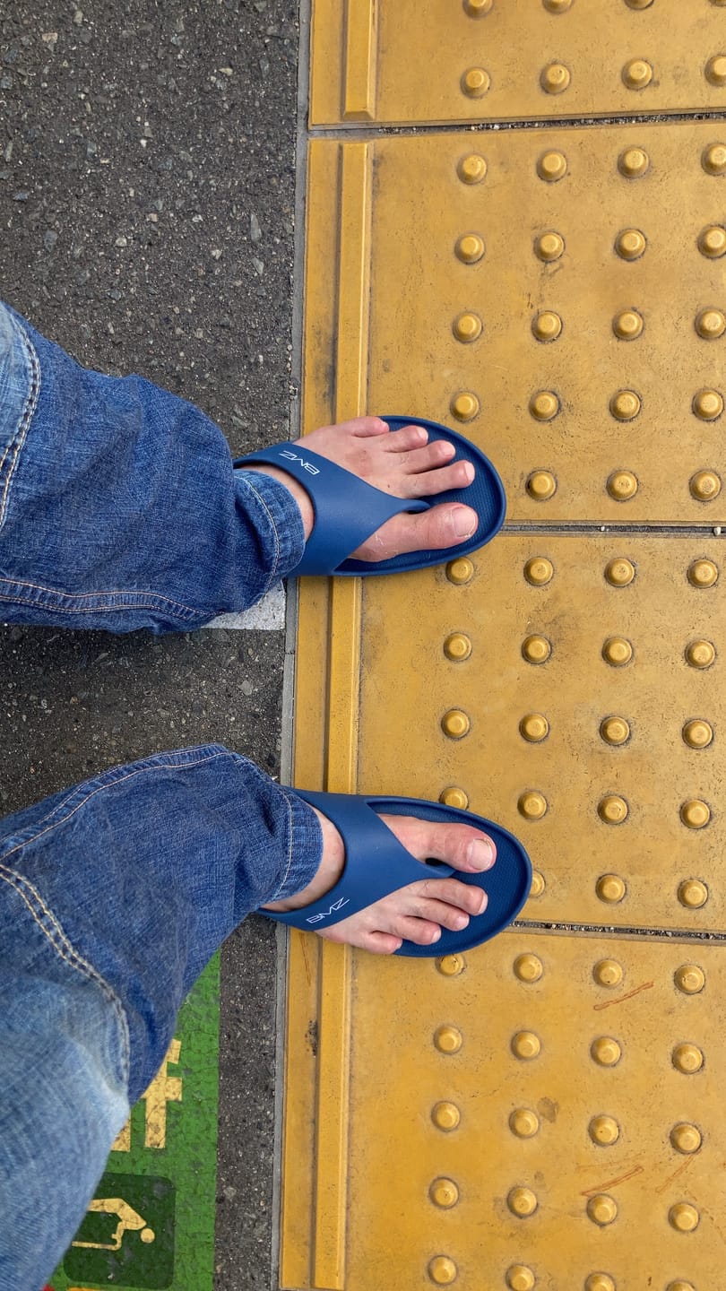 Customer photo review of アシトレサンダル プラス｜リカバリーサンダル