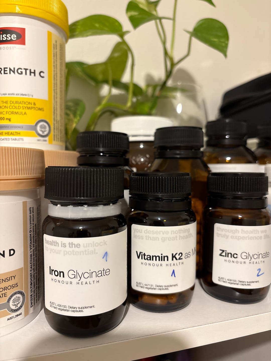 Customer photo review of Zinc Glycinate - 60 Capsules